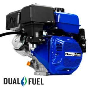 DuroMax XP18HPX 439cc Shaft Recoil Electric Start Horizontal Dual Fuel Engine