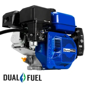 DuroMax XP7HPX 212cc Shaft Recoil Electric Start Horizontal Dual Fuel Engine