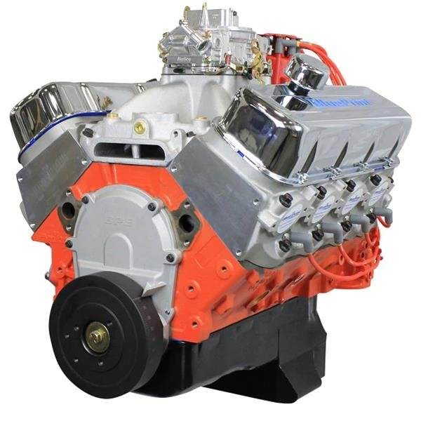 BluePrint Engines Pro Series Chevy 502 C.I.D. 621 HP Dressed EFI Long Block Crate Engines PS502CTF