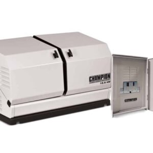 Champion 12.5kW Home Standby Generator with 100 Amp 12 Space Load Center Nema 3R Automatic Transfer Switch 100179