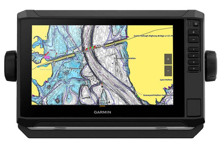 Garmin ECHOMAP UHD2 93sv Chartplotter Fishfinder Combo With US Inland Maps