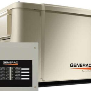 Generac PowerPact 7.5kW Standby Generator Essential Backup Power with 50A Load Center ATS 6998