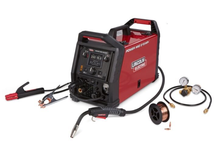 LINCOLN POWER MIG 215 MPI MULTI PROCESS WELDER K4876 1