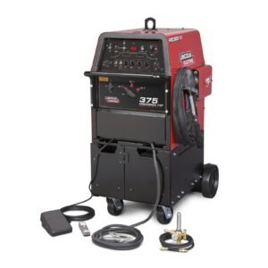 LINCOLN PRECISION TIG 375 WELDER READY PAK W CART K2624 1