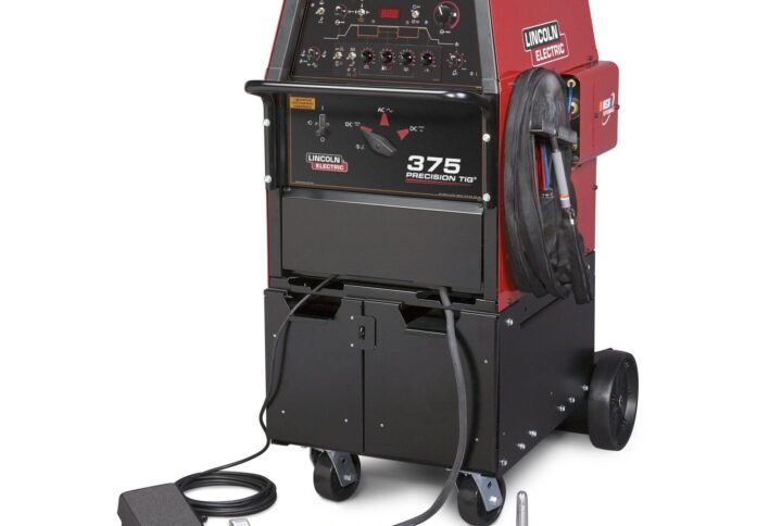 LINCOLN PRECISION TIG 375 WELDER READY PAK W CART K2624 1