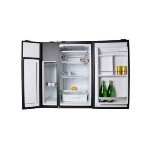 Nova Kool RFS7501 Side by Side Refrigerator Freezer 7.5 cu.ft 212L ACDC or DC Only