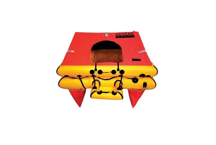 Offshore Elite 4 Person Life Raft Container Optional Cradle