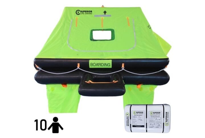 Wave Racer ISO Liferaft 10 Person Container