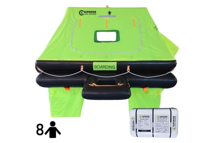 Wave Racer ISO Liferaft 8 Person Container